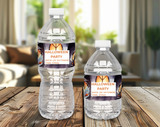 Halloween Water Bottle Label