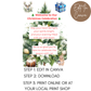 Christmas Party Welcome Sign