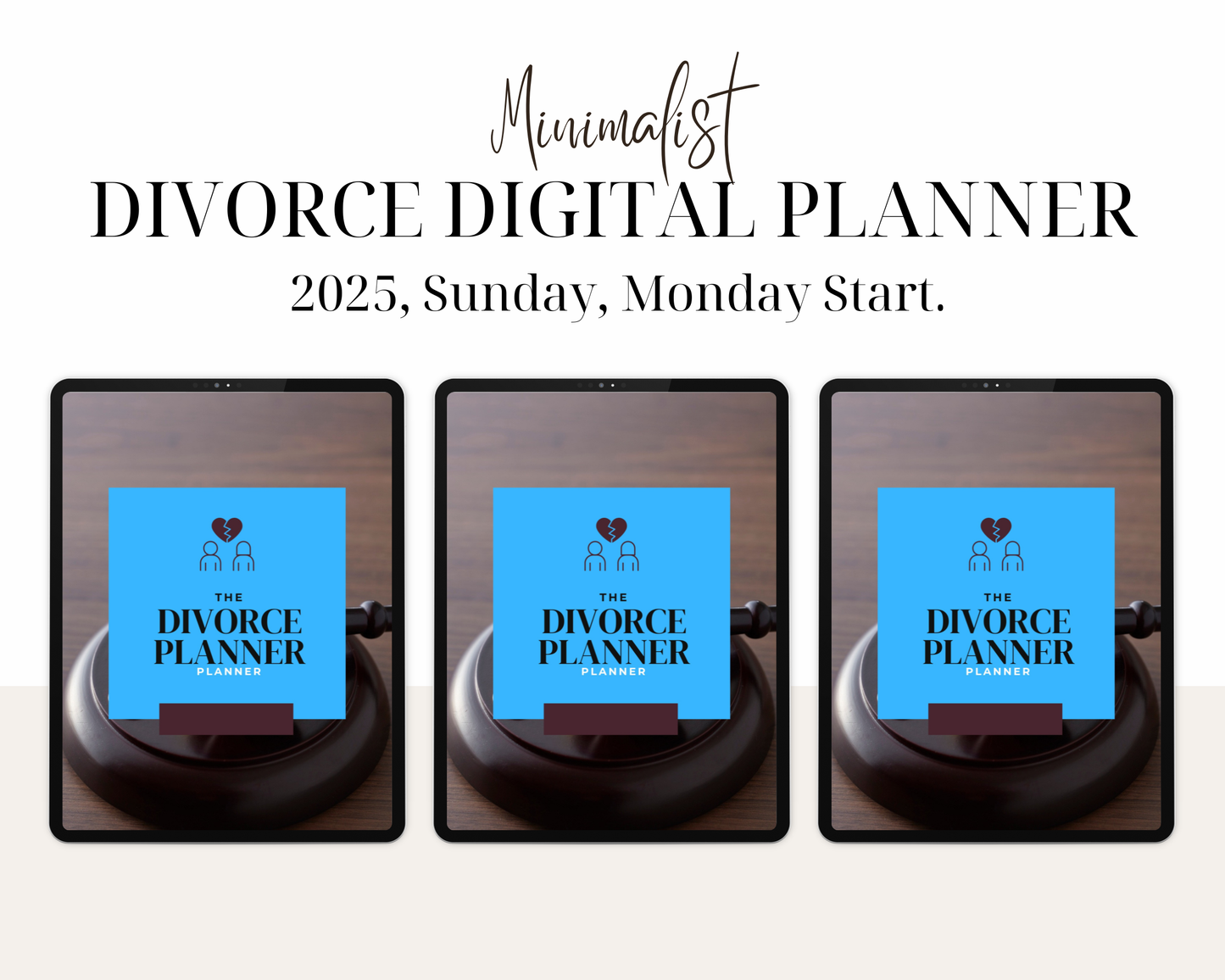 Divorce Digital Planner
