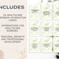 25 Healthcare Worker Affirmation Cards