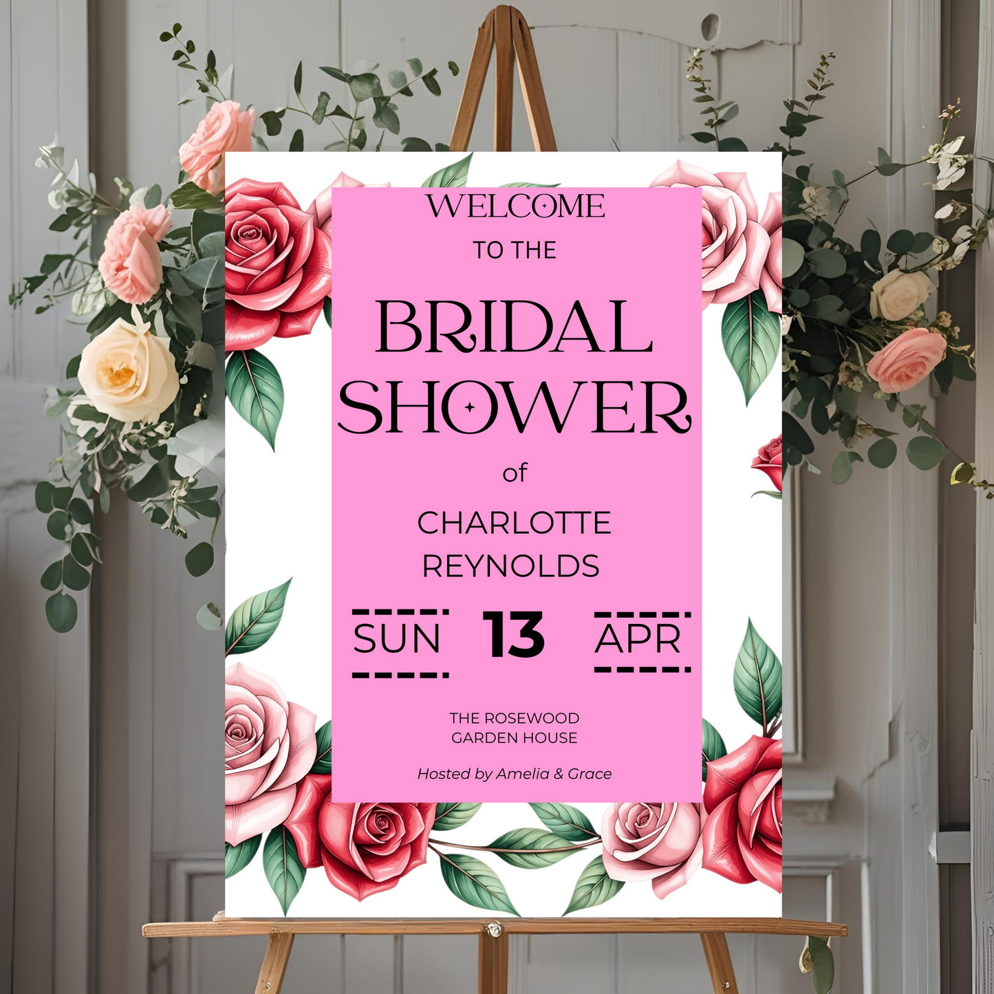 Bridal Shower Welcome Signs