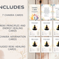 30 Chakra Affirmation Cards