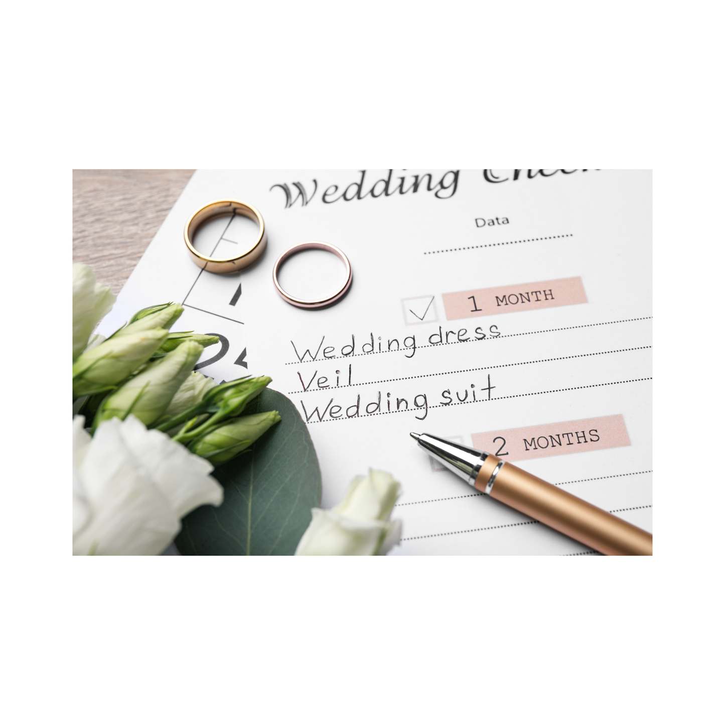12 Month Wedding Checklist