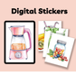 Health Kick Digital Sticker Sheets
