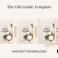 The Gift Guide Template