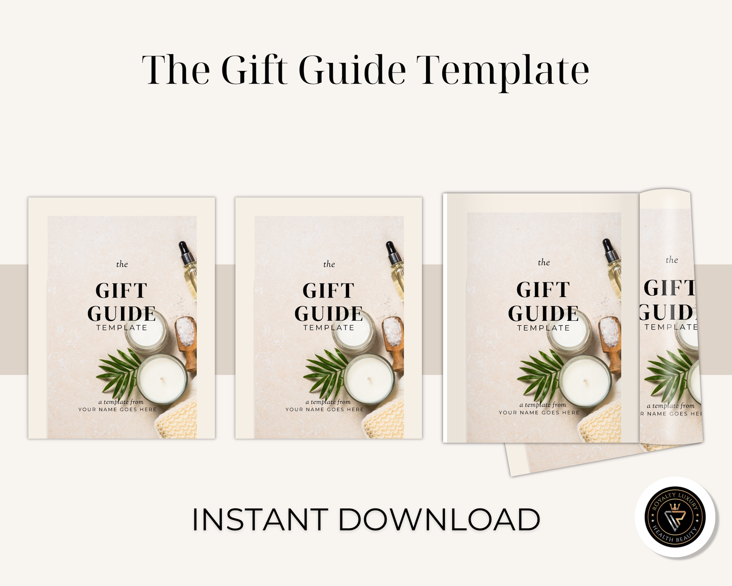 The Gift Guide Template