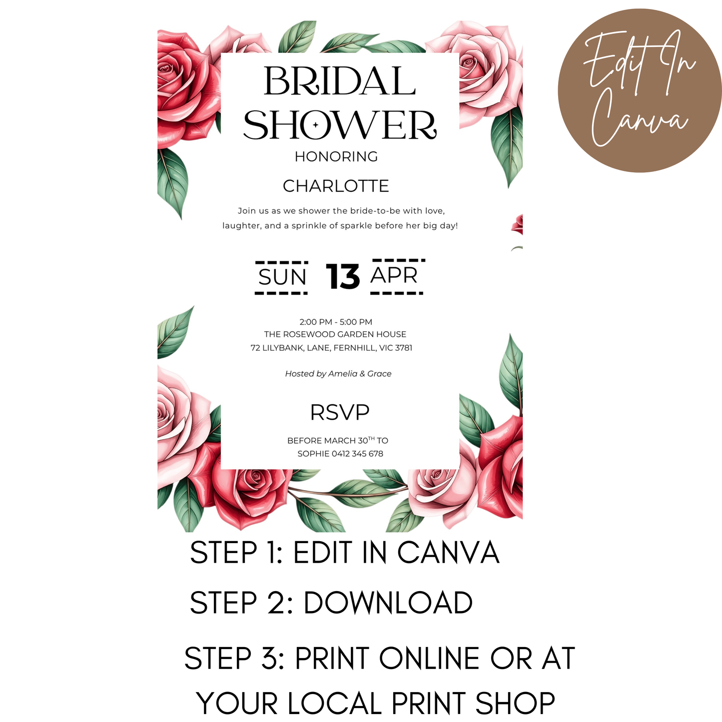 Bridal Shower Invitation