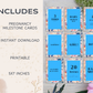 40 Pregnancy Milestone Cards