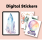 Fantasy Digital Sticker Sheet