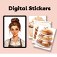 Bakery Digital Sticker Sheets