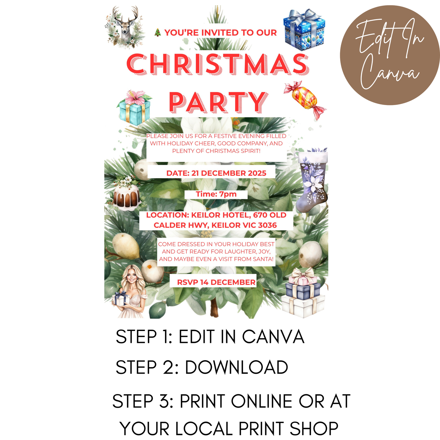 Christmas Party Invitation