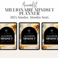 Millionaire Mindset Planner