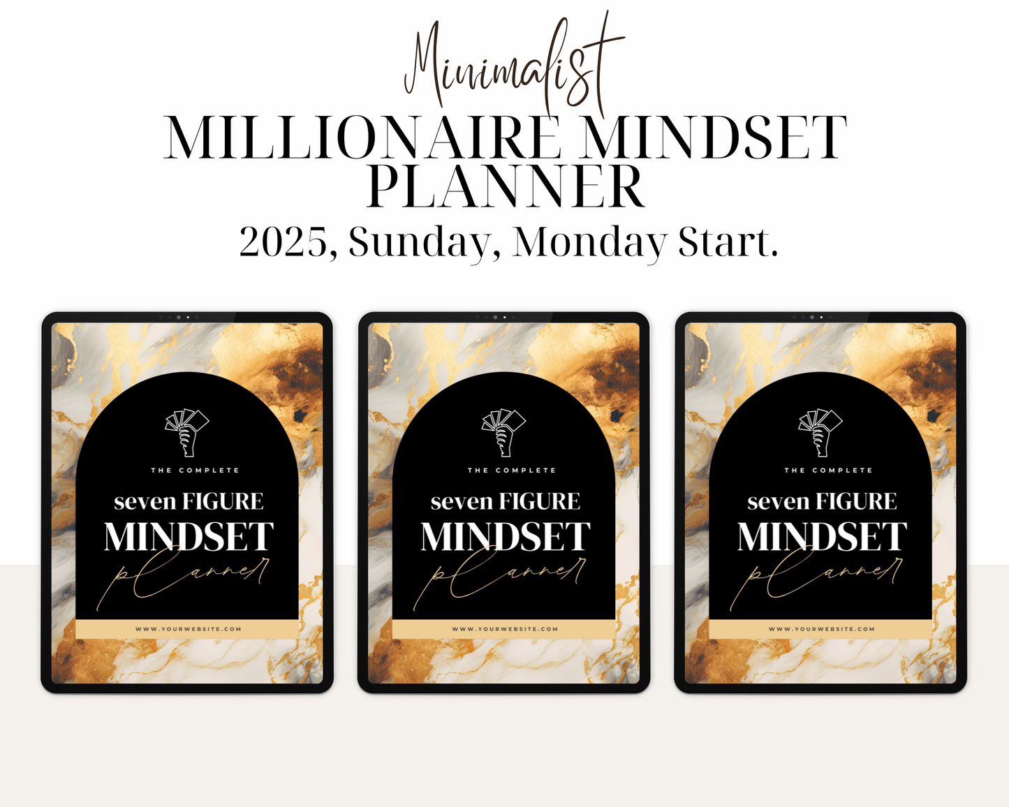 Millionaire Mindset Planner
