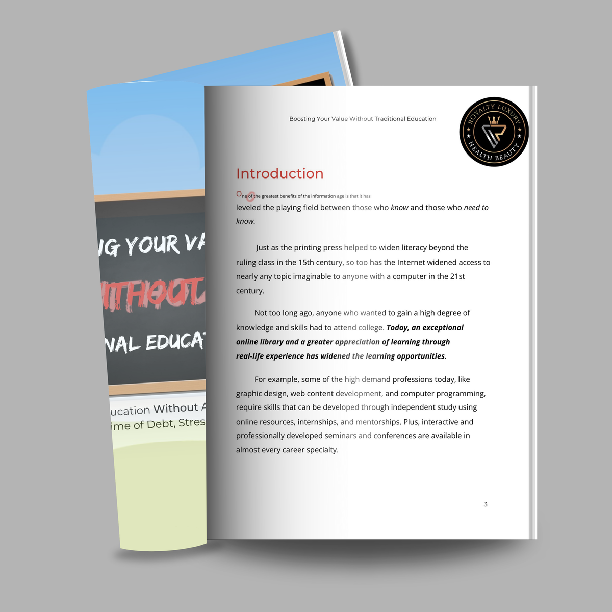 Boosting Your Value Without Traditional Education