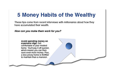 Five Money Habits of The Wealthy