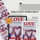 Great Commandment Bible Study Worksheet