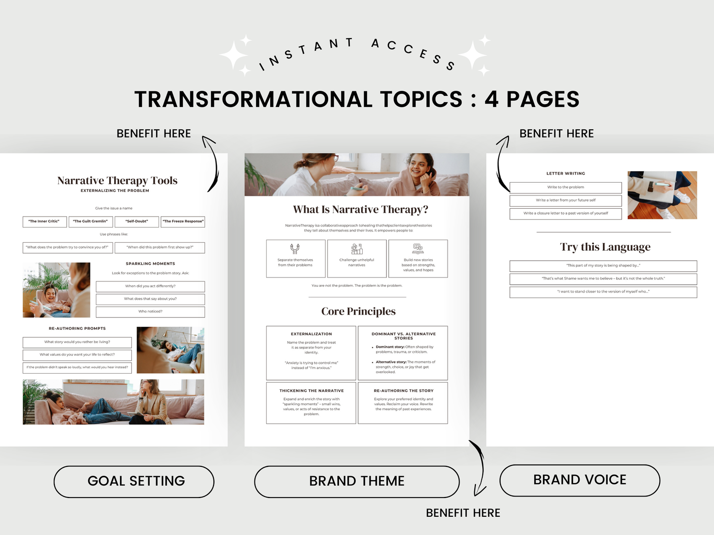 Narrative Therapy Cheat Sheet