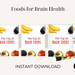 Foods for Brain Health