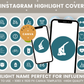 Fitness Instagram Highlight Covers