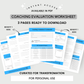 Coaching Evaluation Template