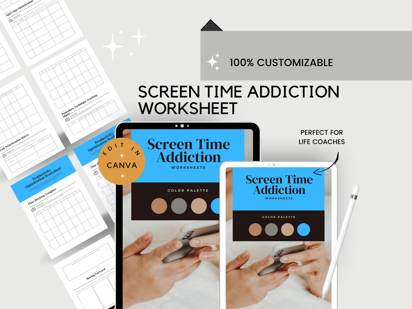 Screen Time Addiction Worksheet