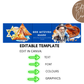 Bar Mitzvah Water Bottle Label