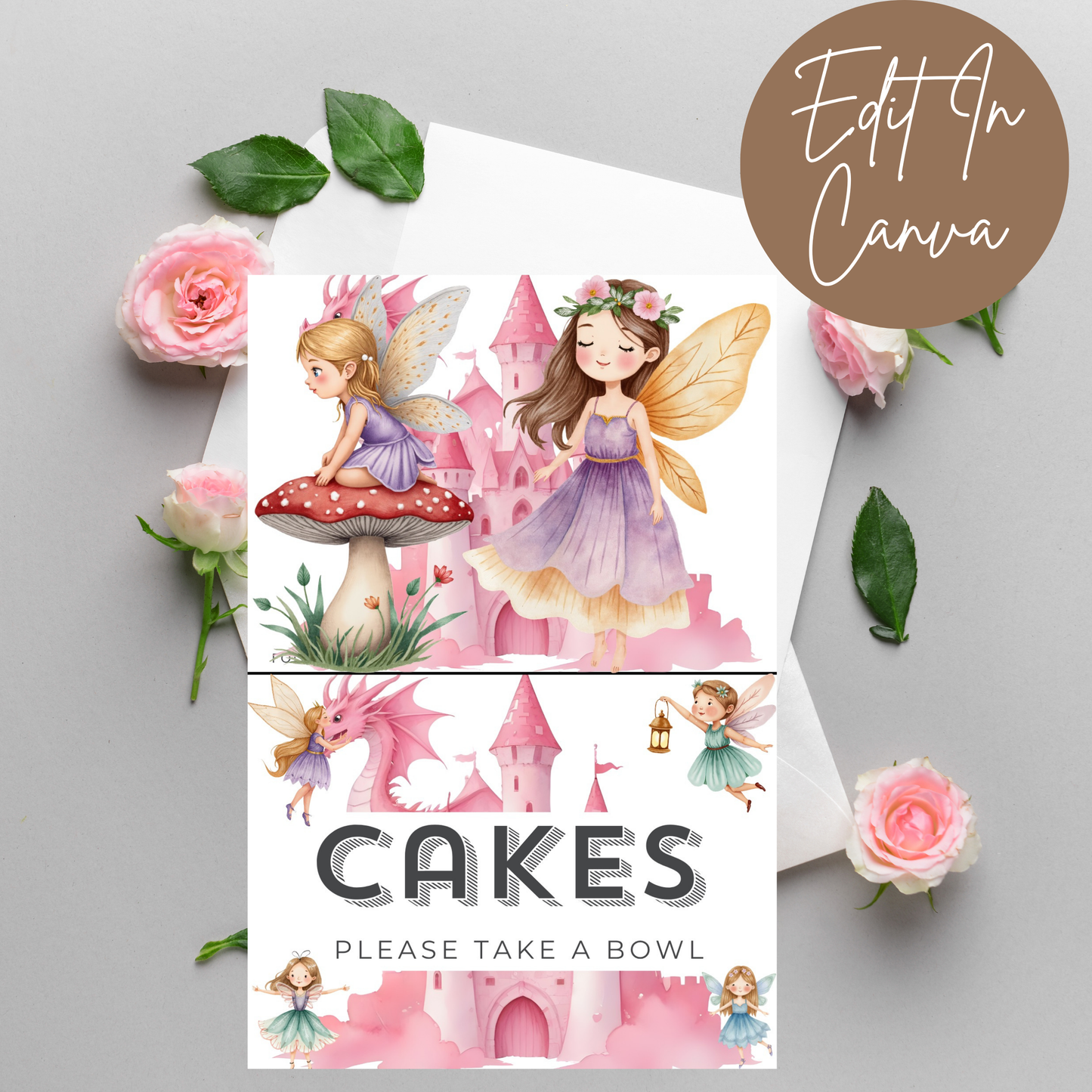 8th Birthday Girl Food Labels