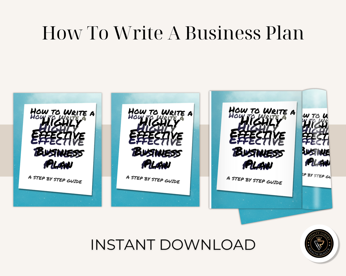 How To Write A Business Plan