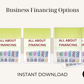 Business Financing Options