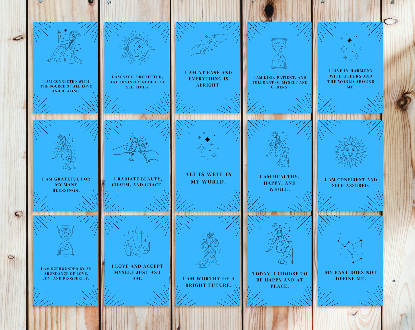 25 Mental Health Affirmation Cards