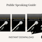 Public Speaking Guide
