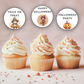 Halloween Cupcake Toppers