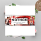 80th Birthday Chocolate Bar Wrapper Male