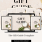 The Gift Guide Template