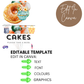 17th Birthday Food Labels