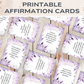 Mindset Shift Affirmation Cards