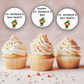 St Patrick's Day Cupcake Toppers
