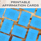 30 Streamer Affirmation Cards
