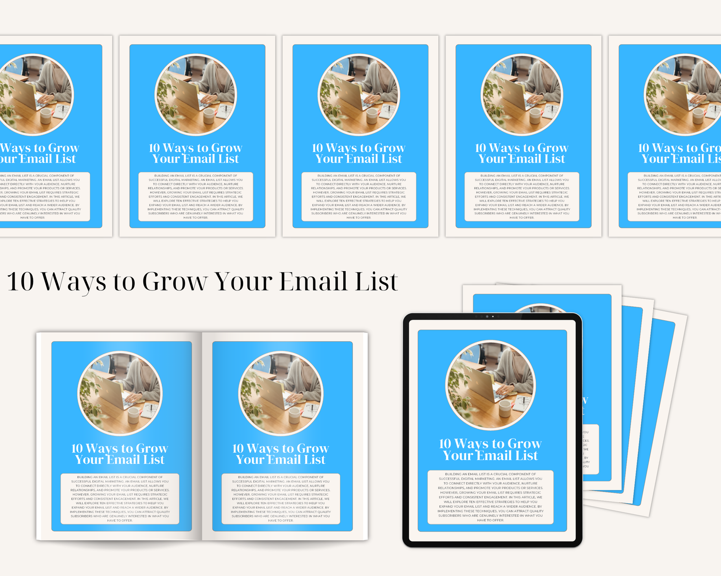 10 Ways to Grow Your Email List