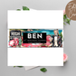 21st Birthday Chocolate Bar Wrapper Male