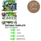 7th Birthday Boy Food Labels