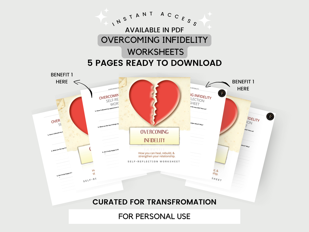 Overcoming Infidelity Worksheet