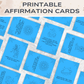 20 Confident Career Affirmation Cards