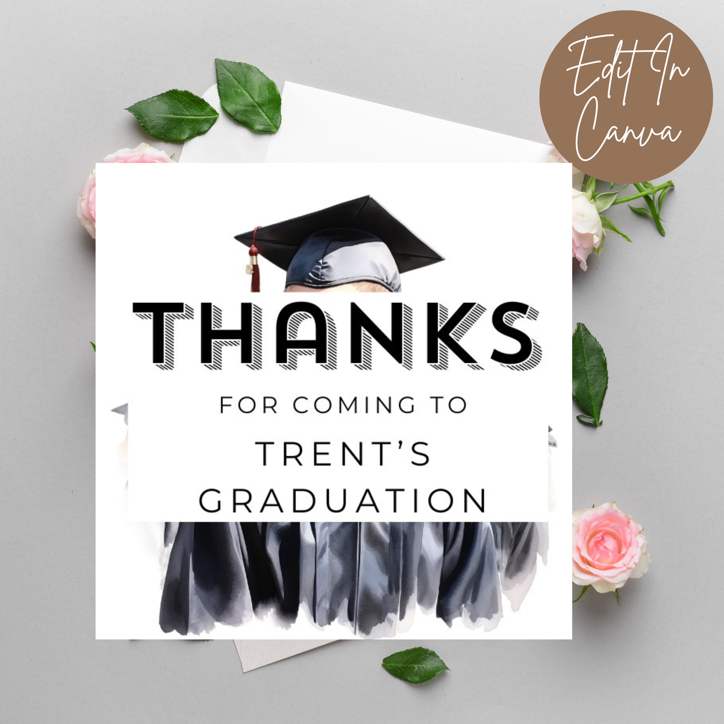 Graduation Thank You Tag