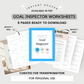 Goal Inspector Worksheets