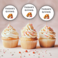 Thanksgiving Cupcake Topper