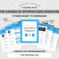 The Garden of Affirmations Worksheets