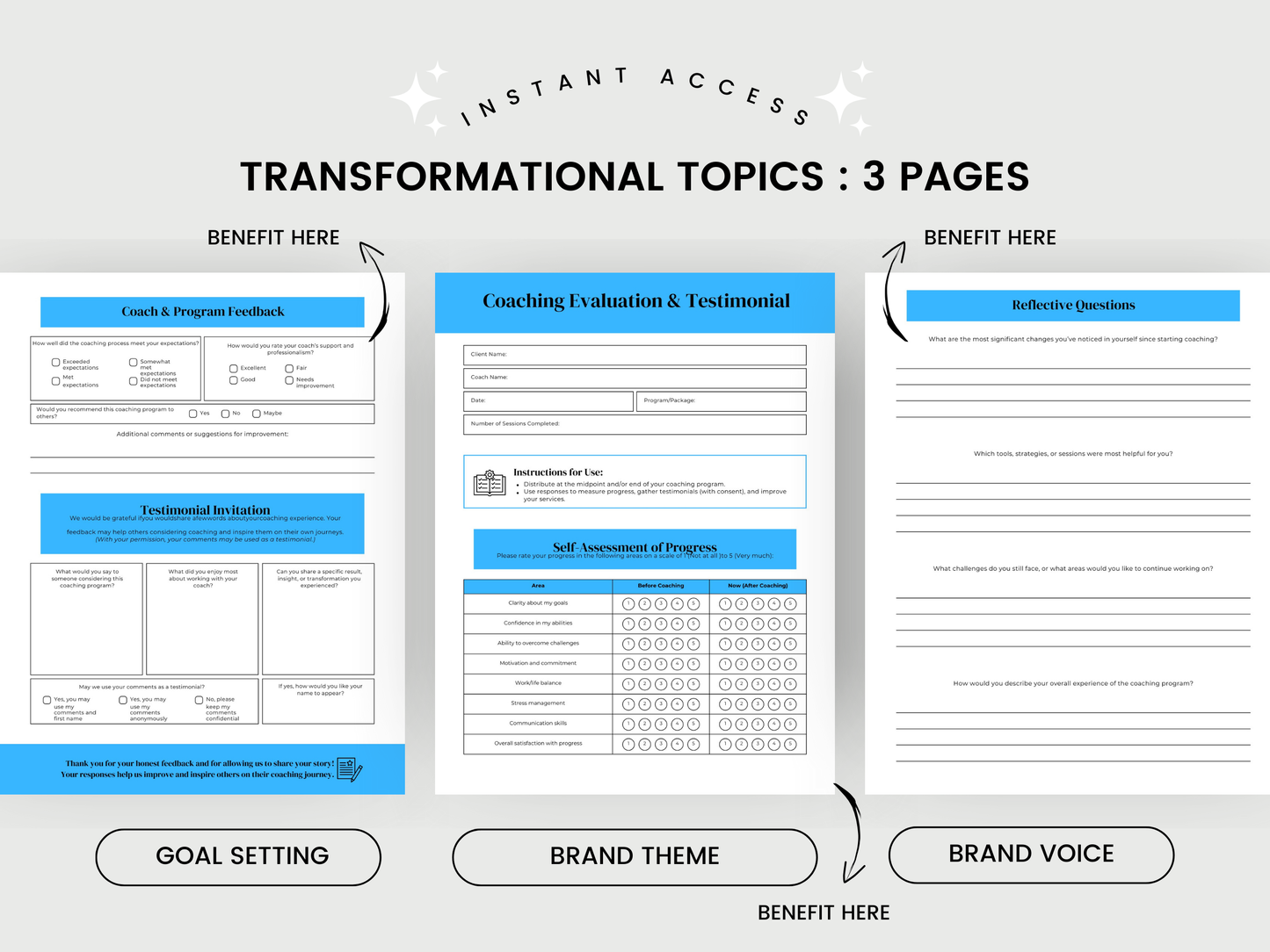 Coaching Evaluation Template
