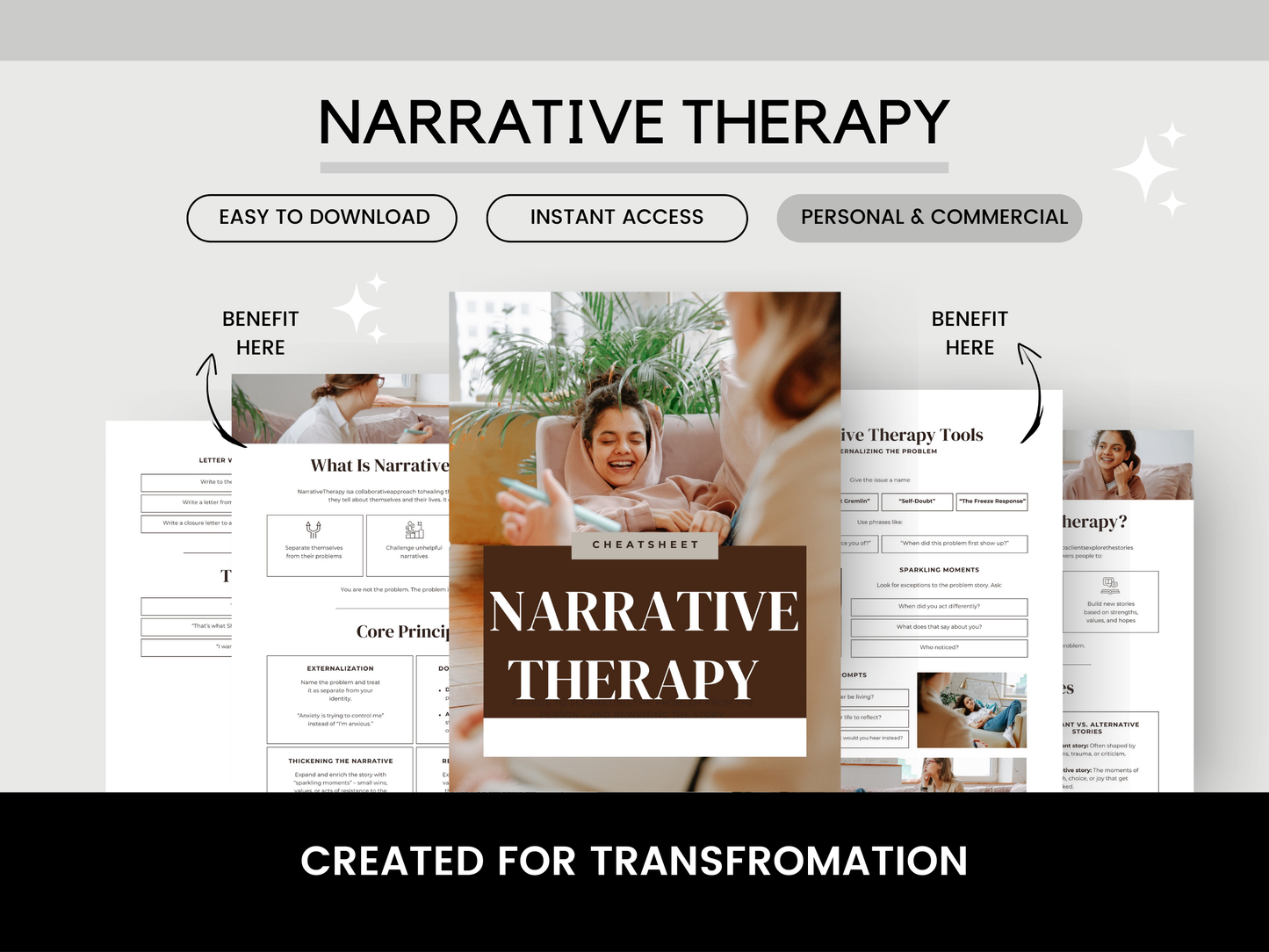 Narrative Therapy Cheat Sheet