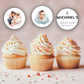Baptism Cupcake Topper Boy